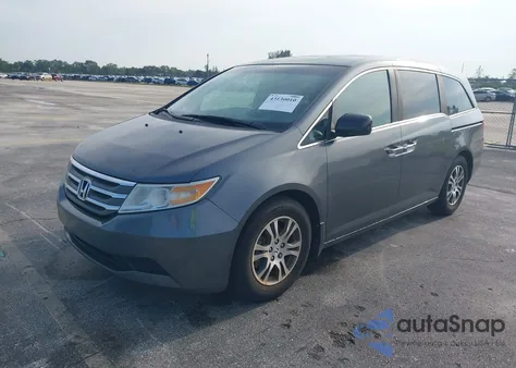 2012 Honda Odyssey Ex из США, поврежденный, VIN 5FNRL5H49CB503017